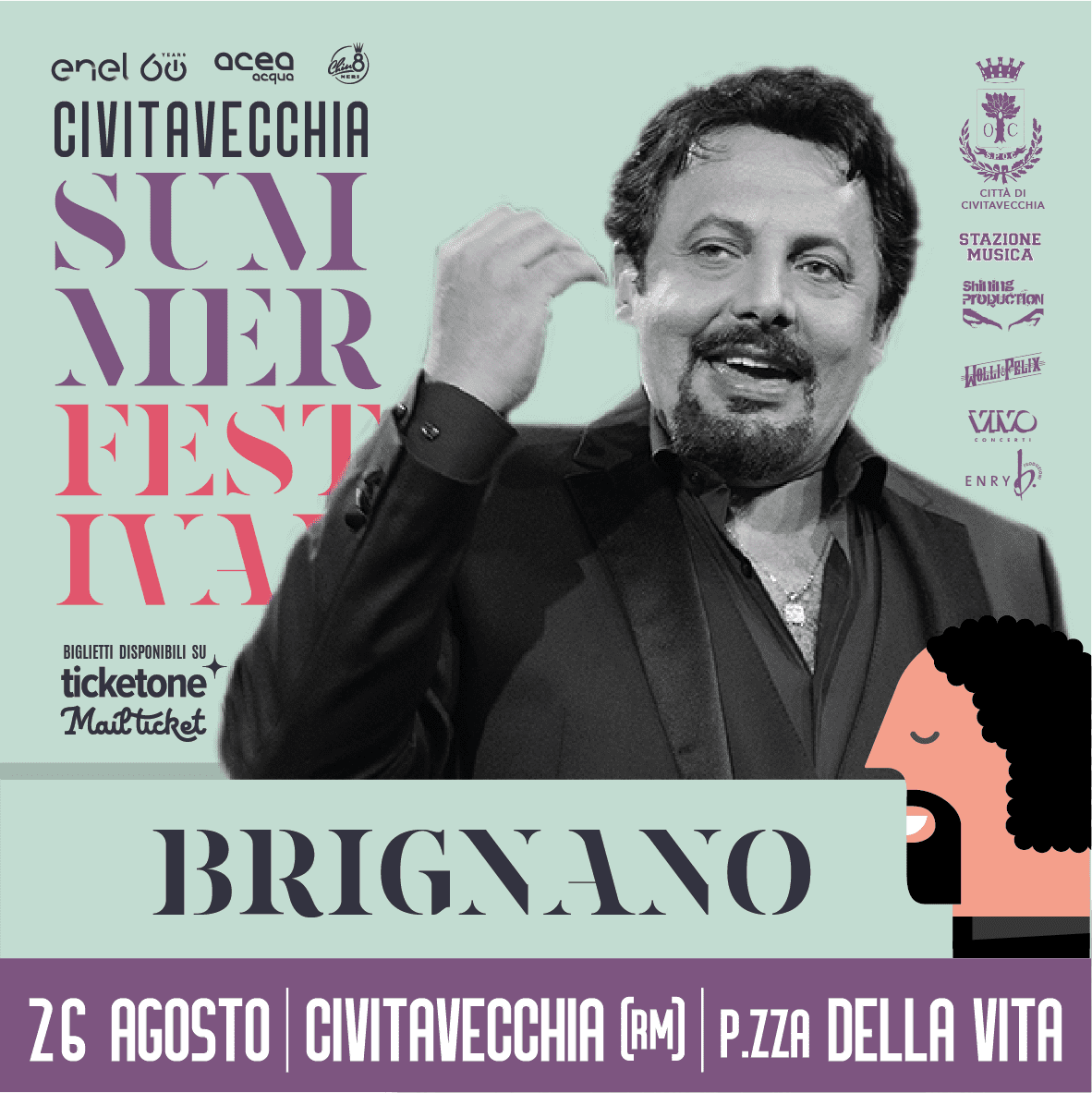 Enrico Brignano Civitavecchia Summer Festival 22