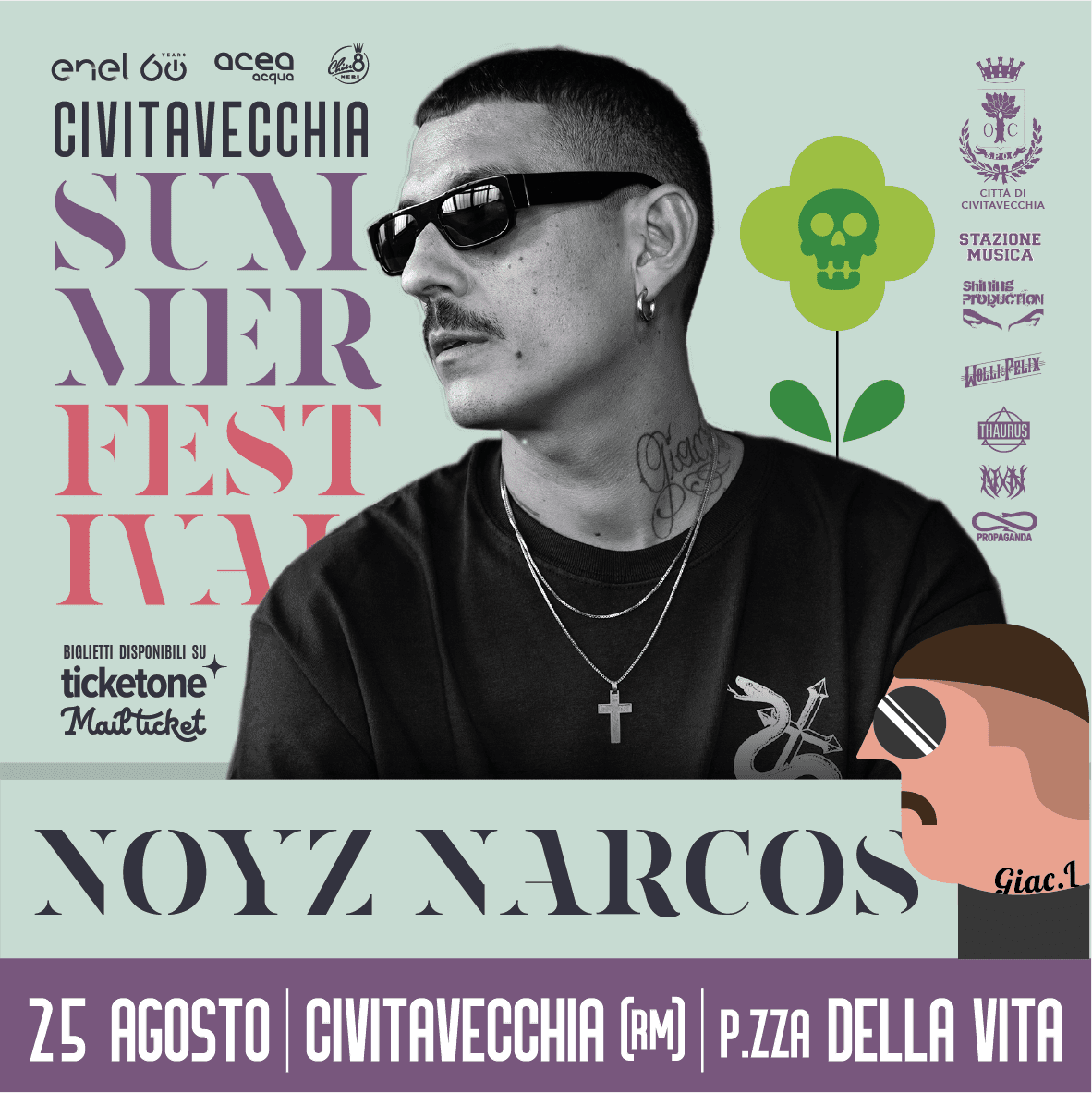 Noyz Narcos Civitavecchia Summer Festival 22